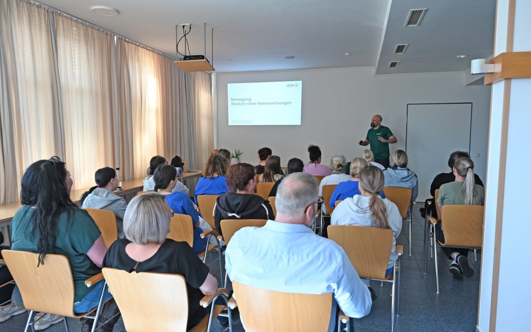Gesundheitstag für unsere Mitarbeiter