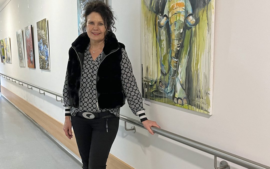 Kunstausstellung von Michaela Surner